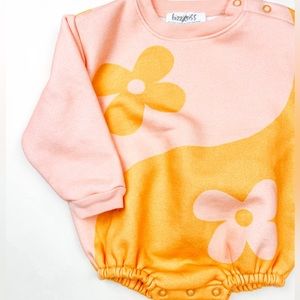 Yin Yang Daisy Bubble Romper